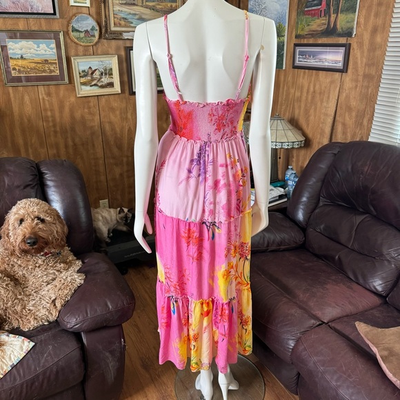 Room 34 Boho Bright Summer Maxi Dress - Picture 6 of 8